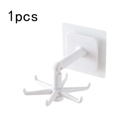 360 Self-Adhesive Rotating Kitchen Hooks