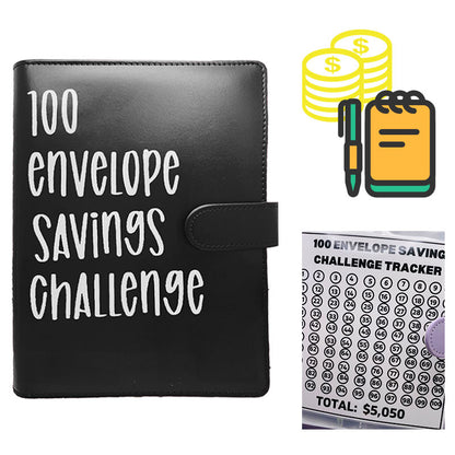 100 Envelope Savings Challenge Binder