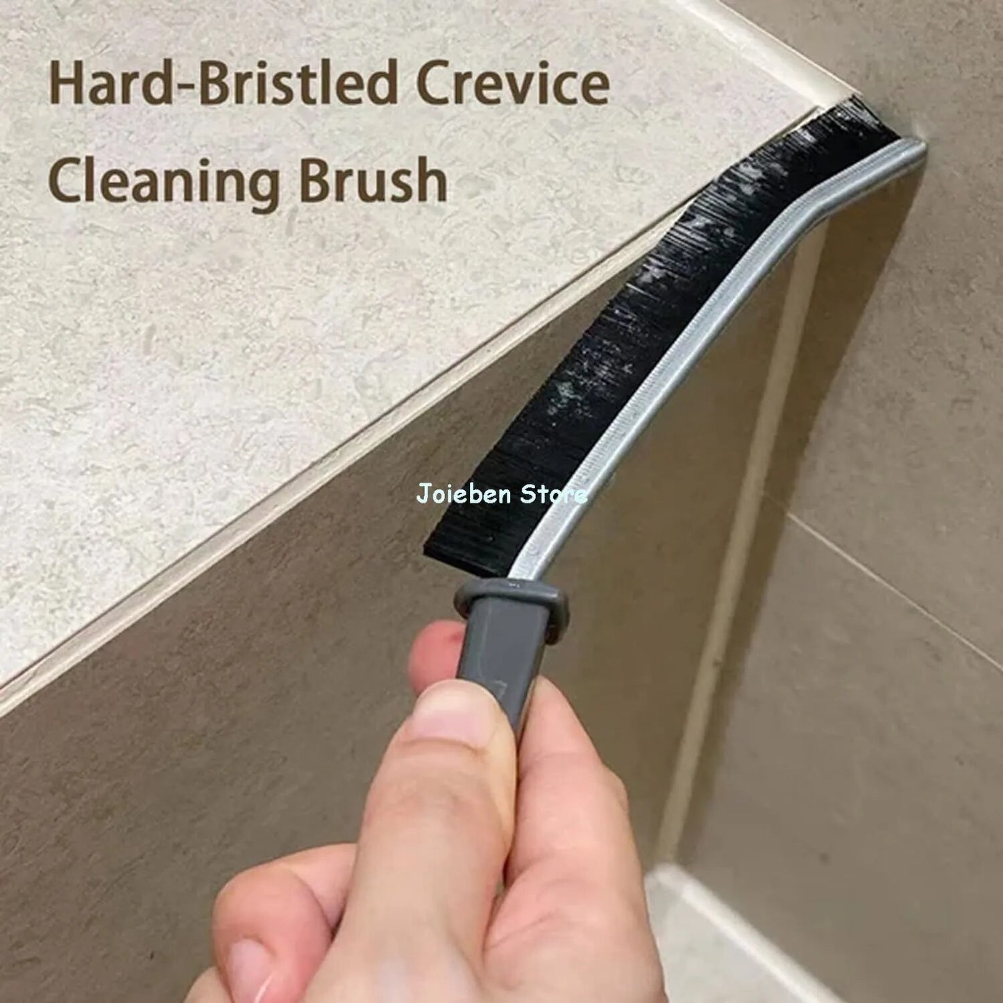 Hard-Bristled Crevice Cleaning Brush