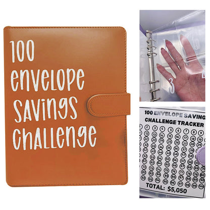 100 Envelope Savings Challenge Binder