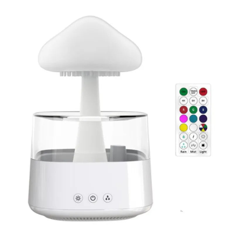 Mushroom Rain Cloud Humidifier And Diffuser