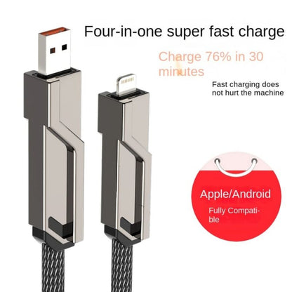 4-in-1 Fast Charging Charger Cord