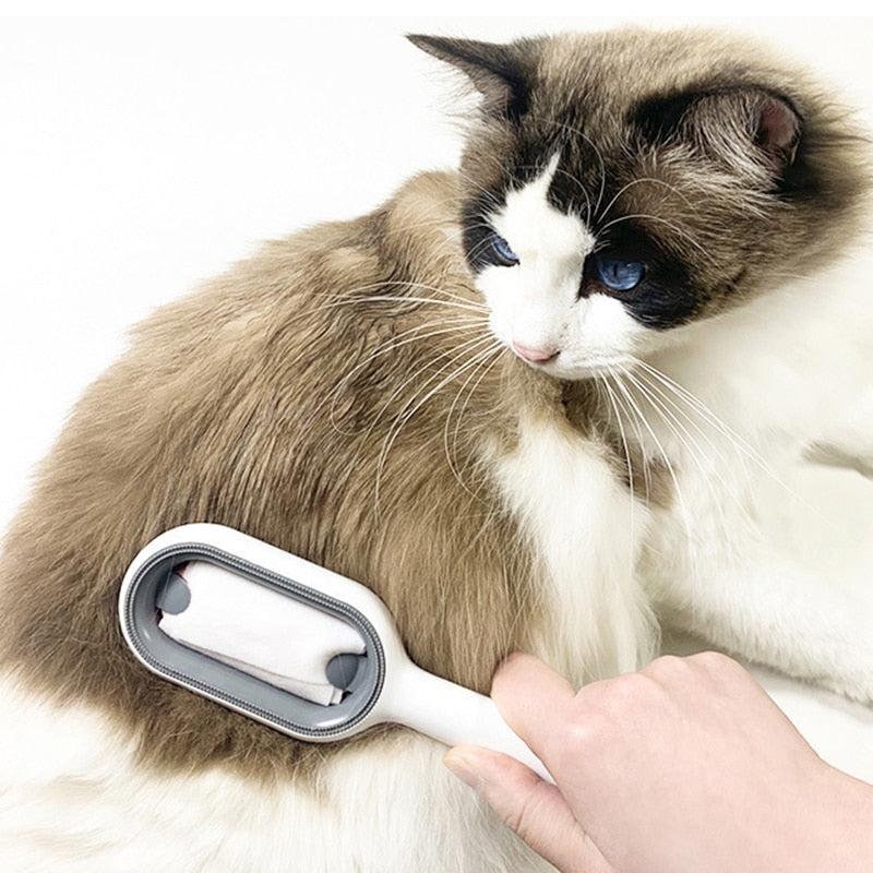 Pet Hair Removal Brush With Water Tank