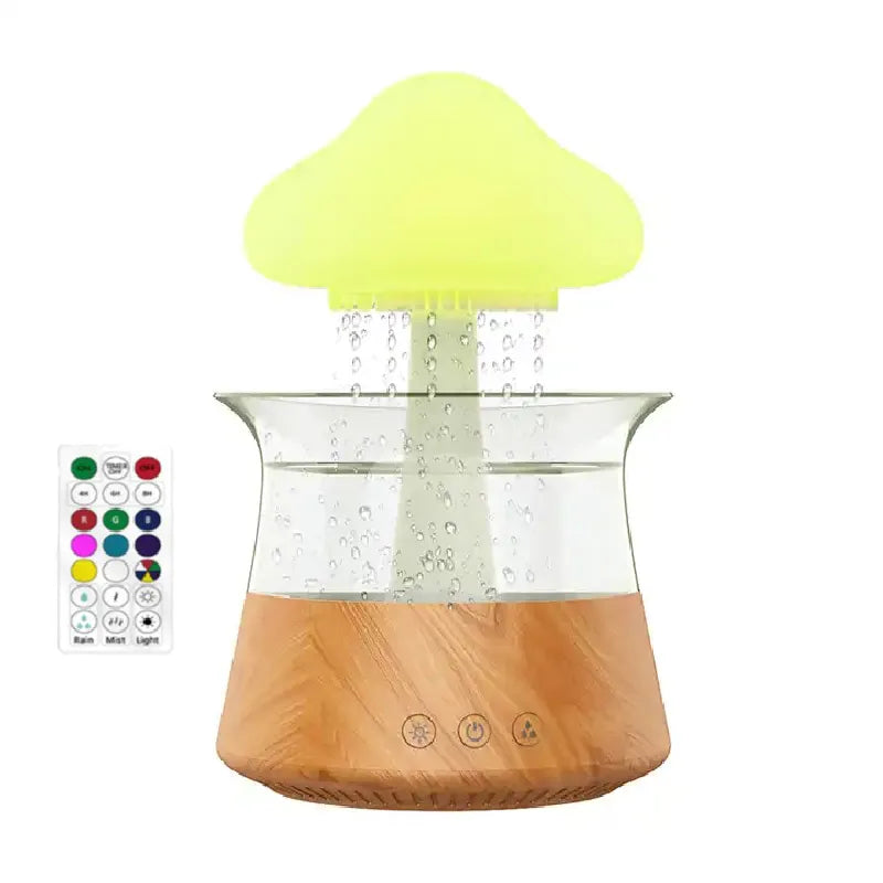 Mushroom Rain Cloud Humidifier And Diffuser