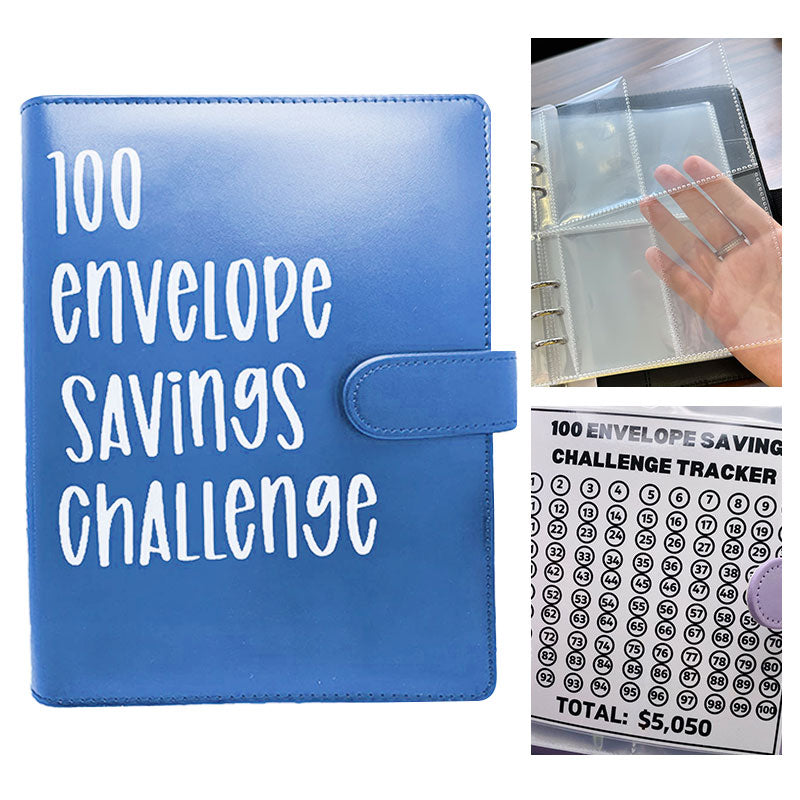 100 Envelope Savings Challenge Binder