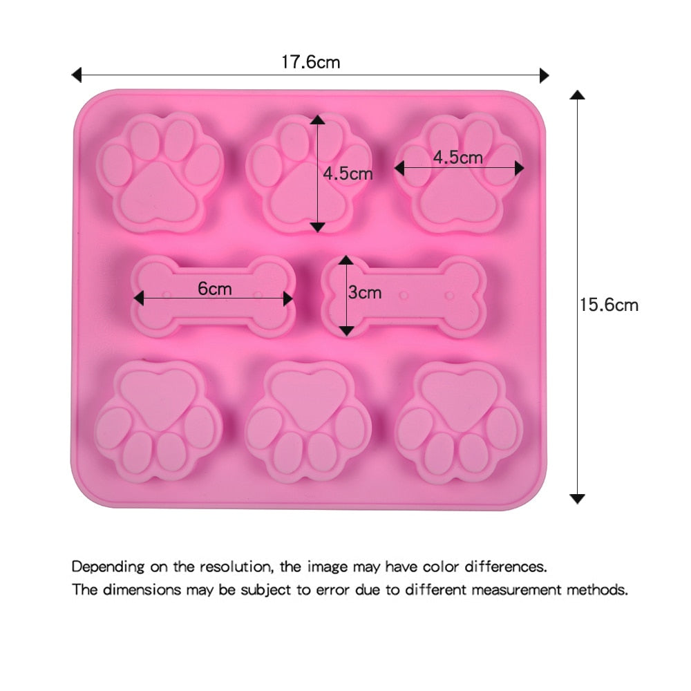 Dog Treat Footprint Mold