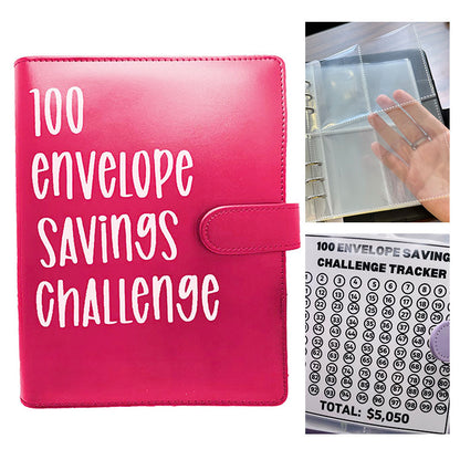 100 Envelope Savings Challenge Binder